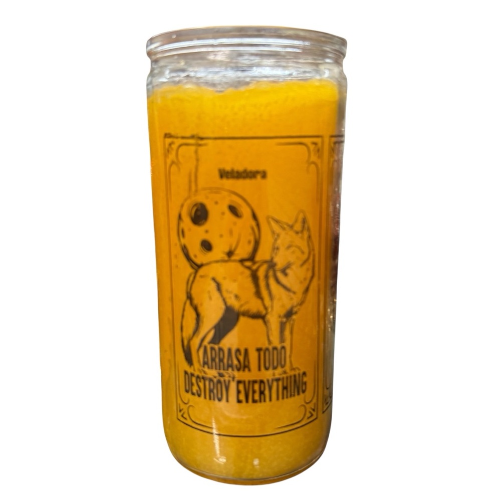 Destroy everything 14-day 3-wick candle/ vela arrasa con todo 14 dias 3 mechas
